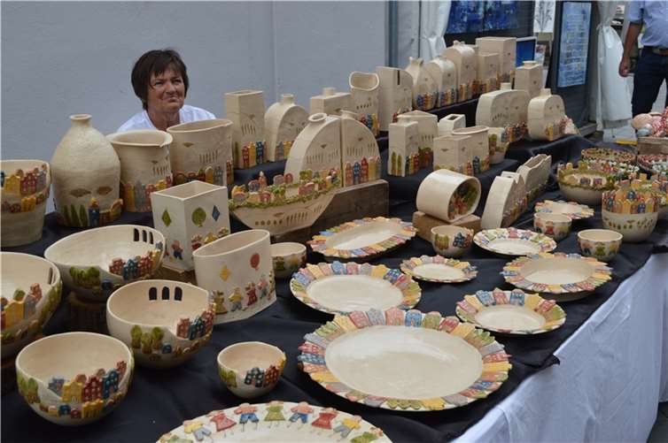 Selbstgemache Keramik.