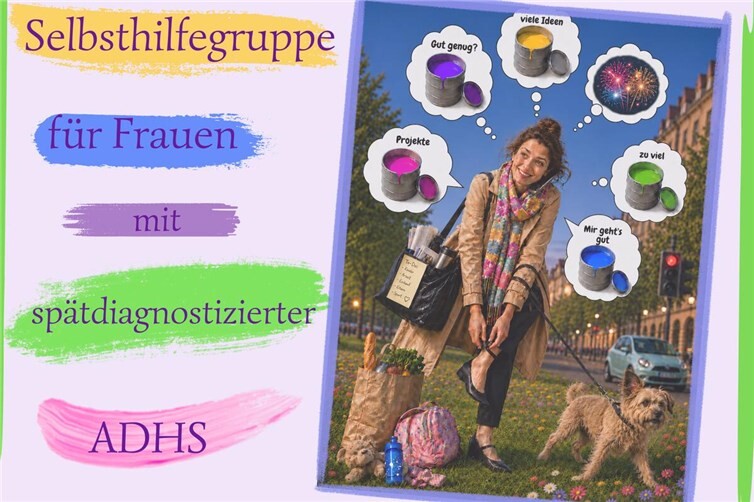 Selbsthilfegruppe für Frauen mit spät diagnostizierter ADHS