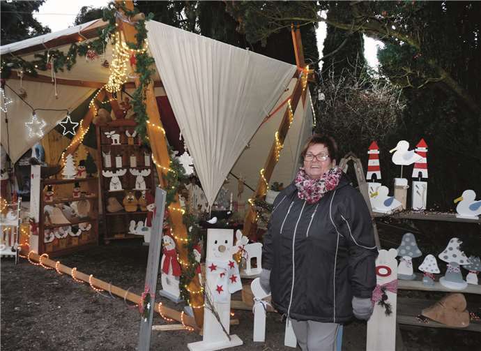 Selbstverständlich war auch Hiltrud Surges wieder vor Ort.