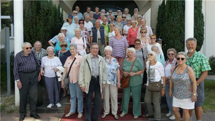 Seniorengemeinschaft 60 plus Rengsdorfer Land am Kurhaus in Bad Kreuznach.  Foto: privat
