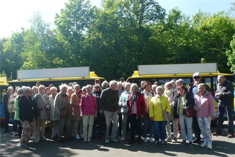 Seniorengemeinschaft Rengsdorfer Land auf Tagesfahrt nach Attendorn und zum Biggesee.Foto: Michael Gruber