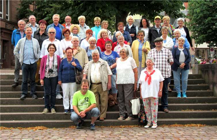 Seniorensportgruppe des SV Urmitz in Miltenberg. Foto: SV Urmitz
