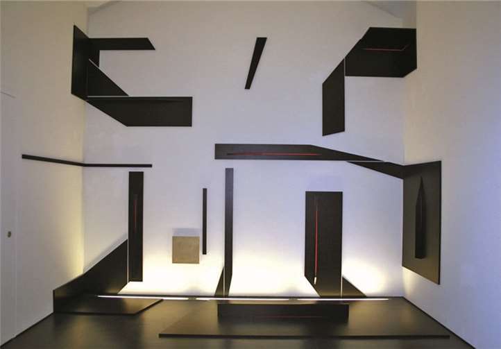 Serhii Turbinov kreierte die „Arp Museum Bahnhof Rolandseck Intervention“.