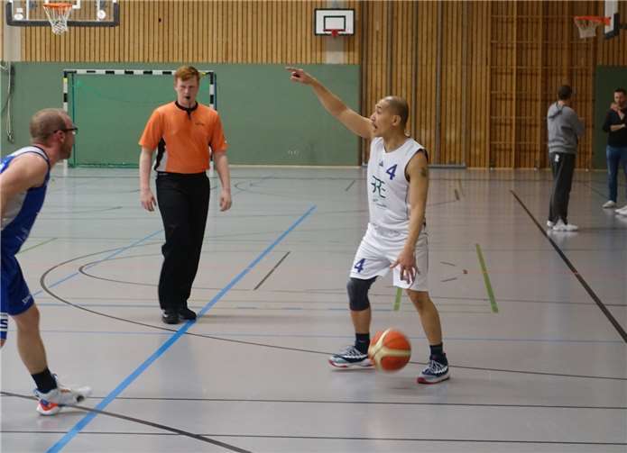 Sherwin Barrientos lenkte das Meckenheimer Spiel.