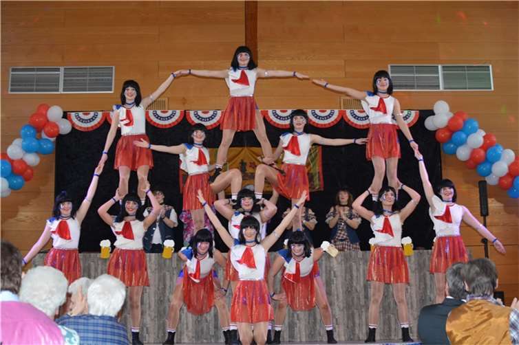 Showtanzgruppe der Tanzgruppe Lützinck am 20.02.2020