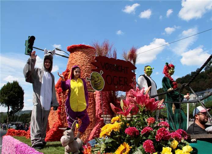 Shrek, der tollkühne Held, Wagenbauer sind die Geschwister Köppen.