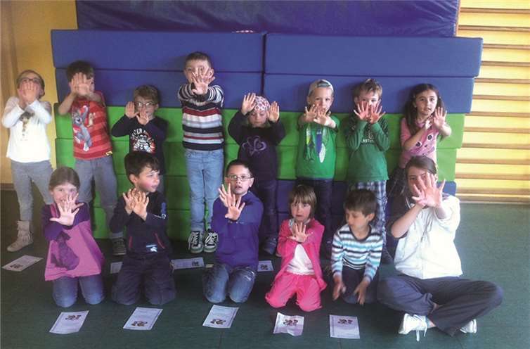 Sich zu behaupten, ohne aggressiv zu werden, ist gar nicht leicht: Das lernten 15 Vorschulkinder aus Ahrweiler. privat