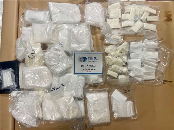 Sichergestellte Betäubungsmittel. Foto: Kreispolizeibehörde Rhein-Sieg-Kreis