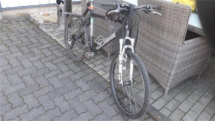 Sichergestelltes Mountainbike. Foto: Polizei