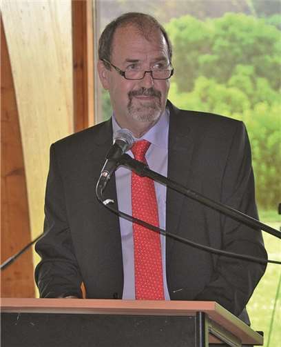 Sichtlich gerührt dankte Werner Surges den Aktiven bei seiner Abschiedsfeier. WM