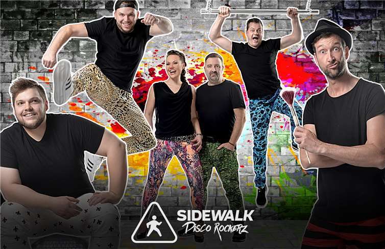 „Sidewalk“ sind bekannt dafür, eine der besten Coverbands der Region zu sein. Das wollen sie auch in Sessenhausen unter Beweis stellen. Sidewalk