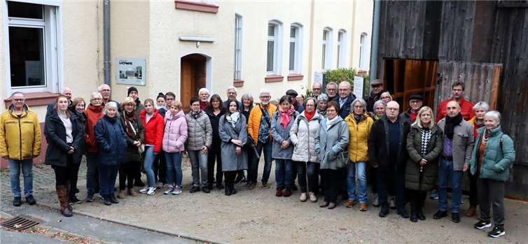 Sie alle waren dabei beim Gedenken an die Euthanasieopfer in Hadamar. Foto: Uli Schmidt