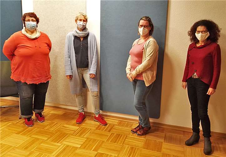 Sie bilden das Team der Familienhebammen (von links): Stefanie Hauschild, Ute Bohnstengel, Monika Schlösser und Birgit Lang.Foto: Stadt Neuwied