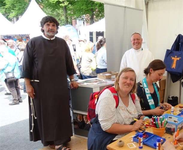 Sie boten verschiedene Mitmach-Angebote.