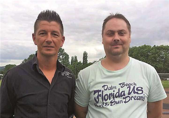 Sie ergänzen sich in der Zusammenarbeit: v.l. Sascha Sieburger und Markus Lepiorz. privat