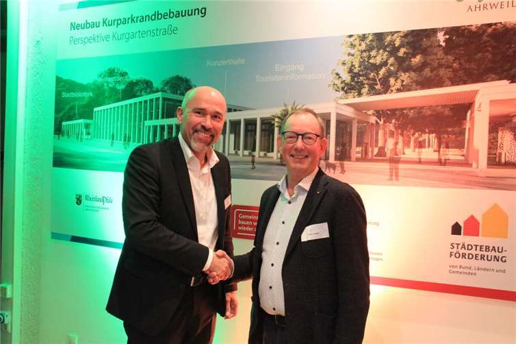 Sie haben die Zukunft des Ahrtals im Blick: Guido Mombauer (links) und Peter Jansen. Fotos: GS