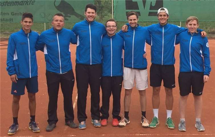 Sie siegten zuletzt in Kaiserslautern und in Neustadt (von links): Vlad Niculae, Dennis Krisch, Christian Süpke, Lukas Johann,Yannic Köhne, Jonathan Schmitz und Raphael Weiler.privat