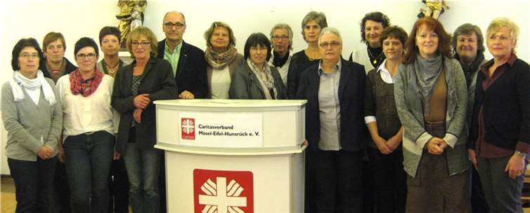 Sie sind zusammen 425 Jahre engagiert im Dienst am Nächsten: Die Dienstjubilare des Caritasverbandes Mosel-Eifel-Hunsrück e.V.privat