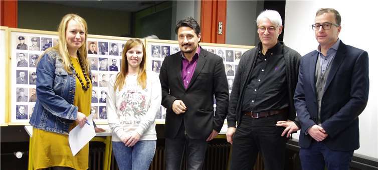 Sie stellten sich zum Gruppenfoto (von links): Christina Mohr, Petra Rotarius, Selim Özen, Dr. Franz-Josef Witsch-Rothmund und Maruan Patscha.privat