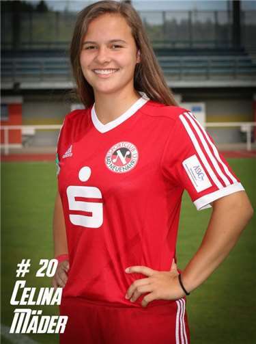 Sie traf in Andernach zum Endstand: Celina Mäder.privat