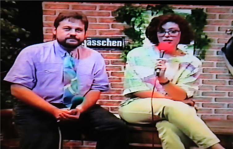 Sie waren die ersten OK-Live-Moderatoren: Bettina Morsch und Michael Krupp.