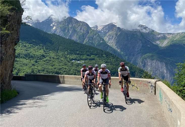 Sieben Athleten des RSC Untermosel stellten sich der Herausforderung.  Foto: Robert Marquet