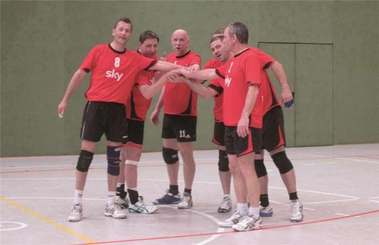 Sieben Burgbrohler Spieler spielten in Schauenburg, Hessen. privat