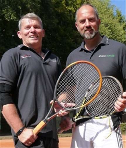 Sieger des B-Finales wurde Jörg Heinen (r.) der gegen Frank Nelles erfolgreich war.