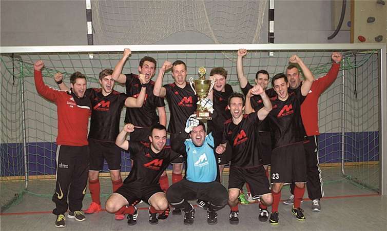 Sieger des VG - Hallenfußballturniers wurde die SG Wehr. RÜ
