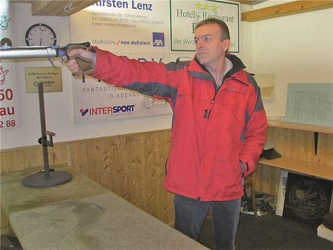 Sieger in Dietkirchen mit der Luftpistole : Stefan Weinand.privat