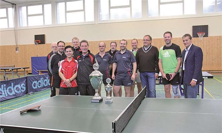 Sieger und Platzierte der Tischtennis-Stadtmeisterschaft Bad Breisig.privat