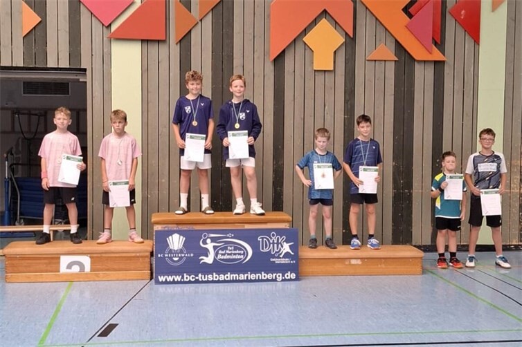 Siegerehrung JD U13