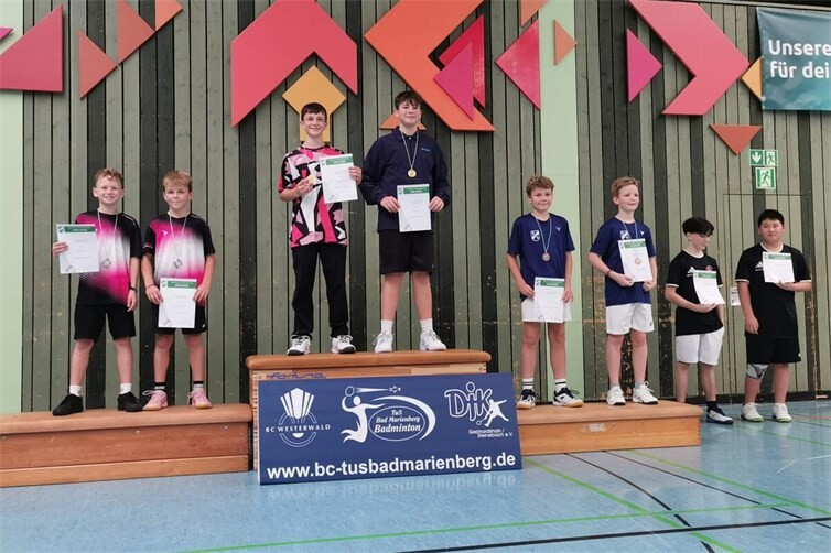 Siegerehrung JD U15