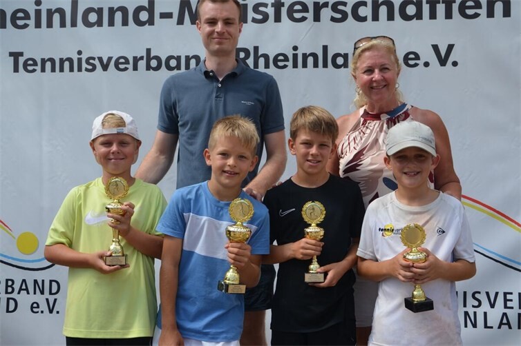 Rheinland-Meisterschaften der Jugend im Tennis in Koblenz mit 137 Teilnehmern