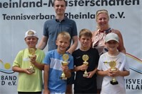 Rheinland-Meisterschaften der Jugend im Tennis in Koblenz mit 137 Teilnehmern