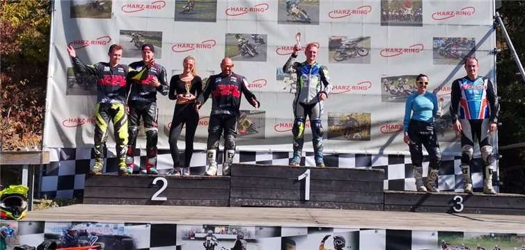 Siegerehrung am Harzring.Foto: privat