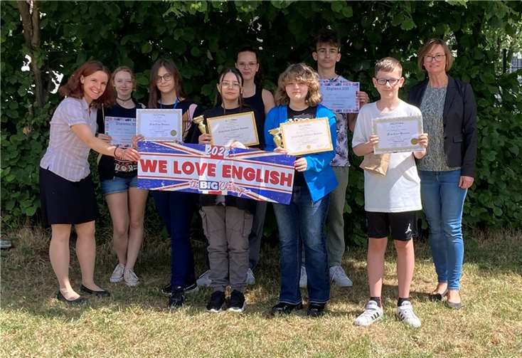 Siegerehrung der Schülerinnen und Schüler der Realschule plus und FOS Mendig.  Foto: privat