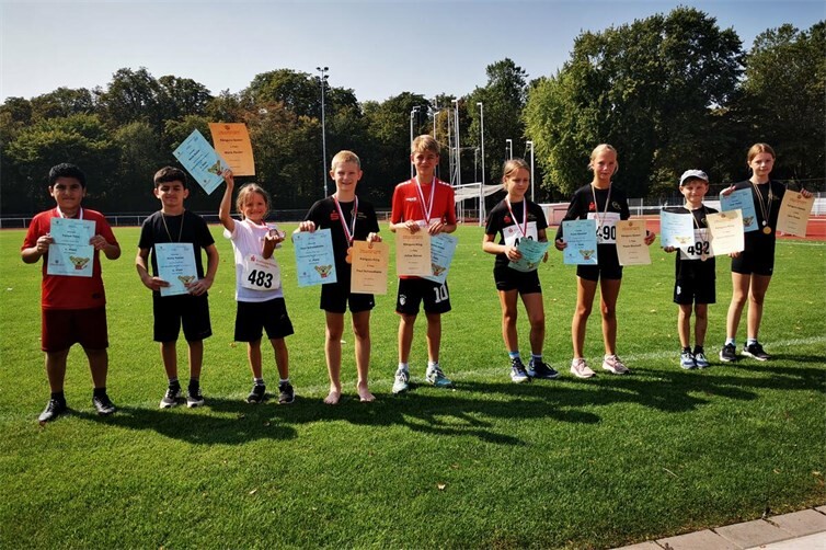 Siegerehrung der U12er