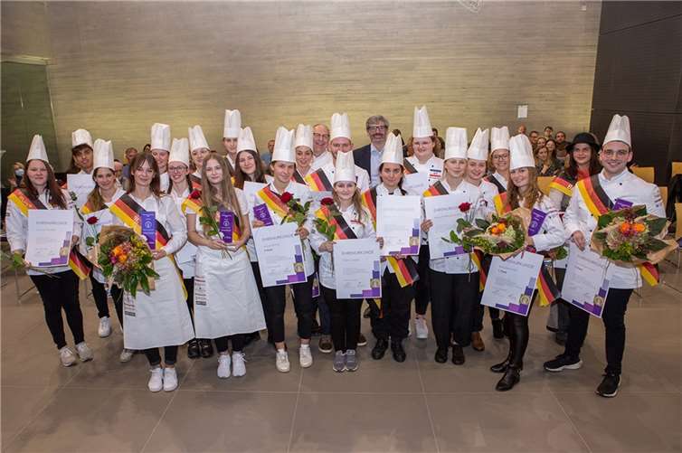 Siegerehrung im Zentrum für Ernährung und Gesundheit der Handwerkskammer Koblenz.Fotos: Quelle: Klaus Herzmann