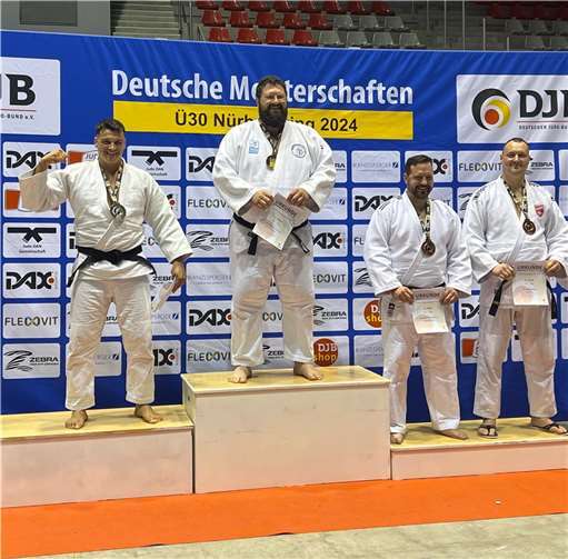 Siegerehrung von Yevhenii Mikolas.