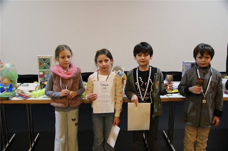 Siegerfoto der U8 & U10 