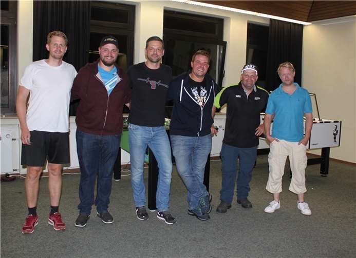 Siegerfoto, von links nach rechts: Nils Christ, Martin Wimmer, Bernhard Rieden, Johannes Wimmer, Michael Schmidt, Jeremy Möller.Foto: Mirjam Johann-Rieden