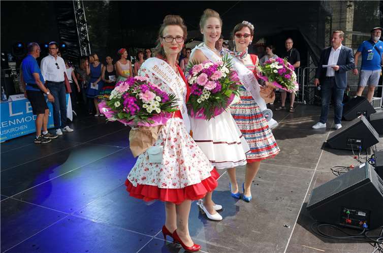 Siegerin bei der Wahl der Miss Petticoat 2019 wurde die aus Swittal-Odendorf stammende Miriam Abrahams. Zweiter Platz ging an Franziska Meixner aus Neuburg. Dritte wurde Judith Kutzner aus Bonn.