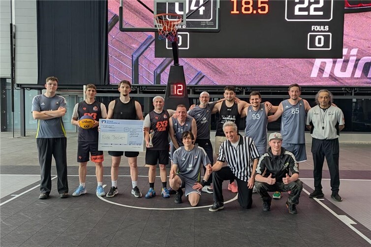 Siegermannschaft Fulda Baskets, Lions Adenau als Veranstalter