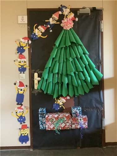 Siegertür der Klasse 9d.