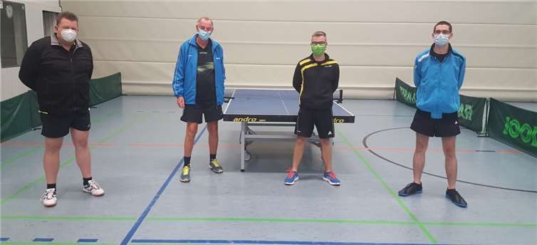 Siegreich gegen Weißenthurm/Kettig 2, (v.l.): Alexander Dust, Hans-Peter Reinartz, Christian Bohr und Sebastian Oettgen. Foto: privat