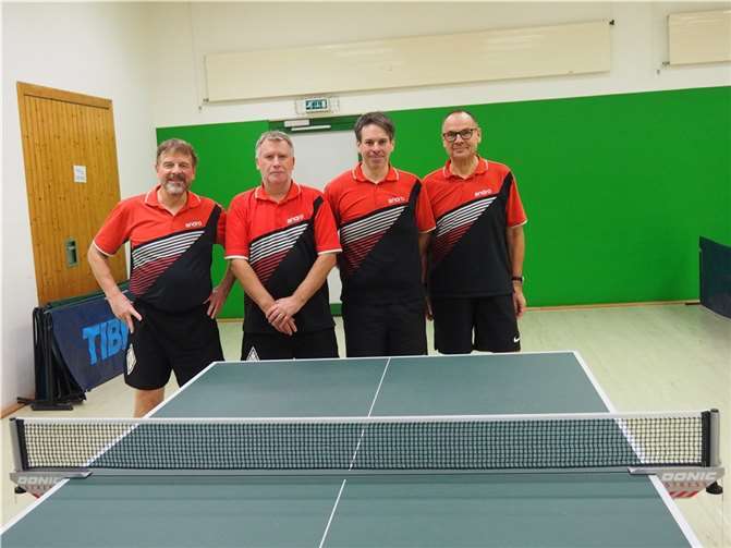 Siegreiche 1. Freizeitmannschaft (v.l.n.r.): Kracht, Füller, Braun, Ehrmann.  Foto:privat