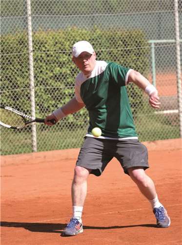 Siggi Bürger in Aktion. privat