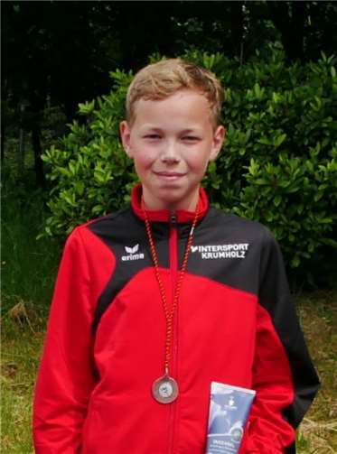 Silas Etzkorn vom TSV Moselfeuer Lehmen gehört zum Kader. Foto: privat