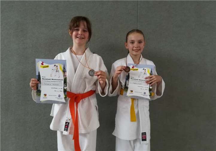 Silber und Bronze gab es für Antonia Gärtner und Sophia Kulm.